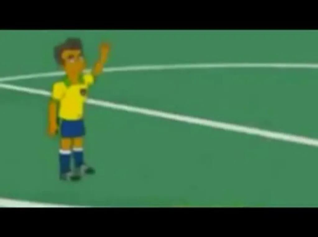 Otra predicción de Los Simpson: a lesión de Neymar 