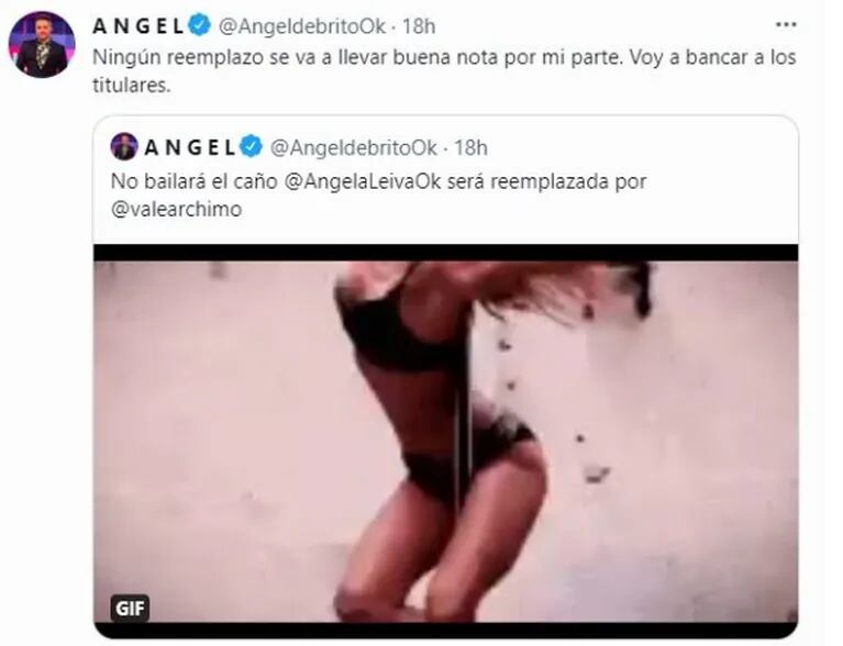 Filosa acusación de Ángel de Brito tras el pedido de Ángela Leiva de no bailar el caño en La Academia: "Va a simular un desgarro"