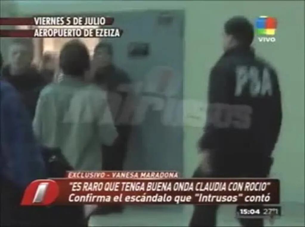 El detectivesco pedido de Diego Maradona a Luis Ventura por Claudia Villafañe