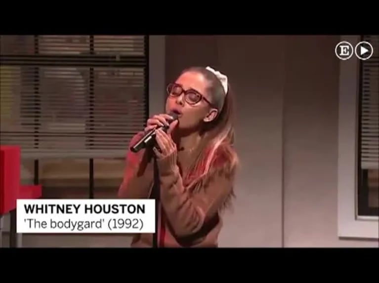 Ariana Grande impactó con sus imitaciones en Saturday Night Live: el video