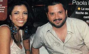 Paola Miranda y Jorge Rojas en Villa Carlos Paz. (Foto: Oye Chico Restaurant)
