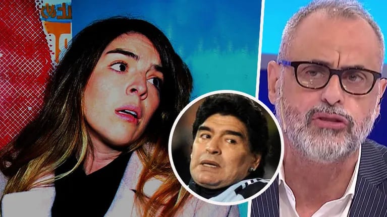 Dalma Maradona, furiosa con Jorge Rial tras compartir un audio de Diego: Cagones, violentos, ¡no les tengo miedo!