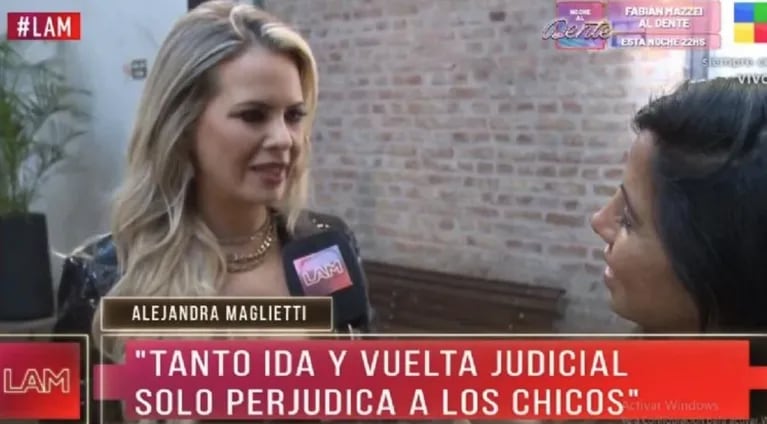 Cinthia Fernández apuntó contra Alejandra Maglietti y fue contundente: “Señora abogada... "