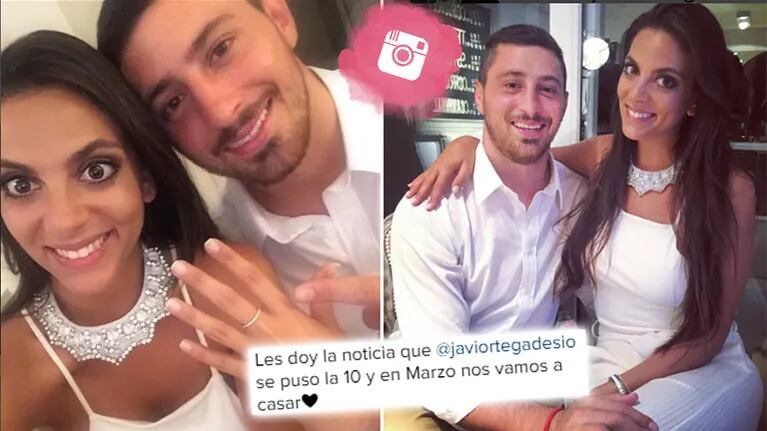 ¡Anuncio de boda! La instagramer Belu Lucius contó que se casa con el puma Javier Ortega Desio. (Foto: Instagram)