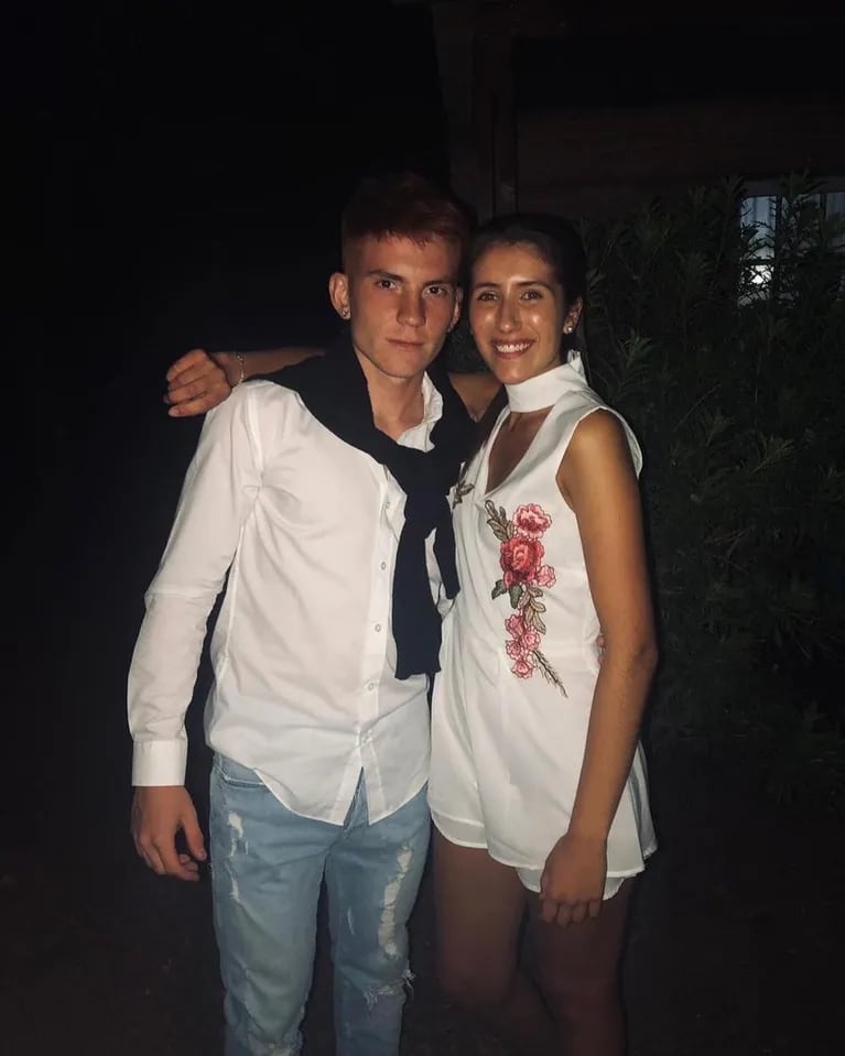Barco y su anterior novia (Instagram)
