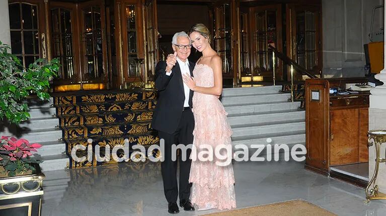 El empresario Eduardo Costantini se casó con la modelo Elina Fernández: Sos el gran amor de mi vida