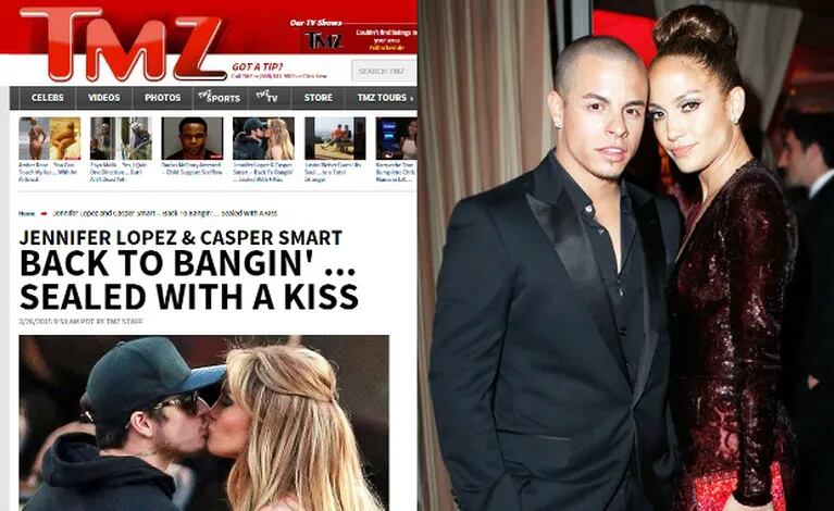 Jennifer Lopez y Casper Smart, otra vez vuelven a apostar por su relación. (Foto: Web)