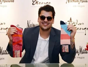 Rob Kardashian tiene calcetines para todos los gustos