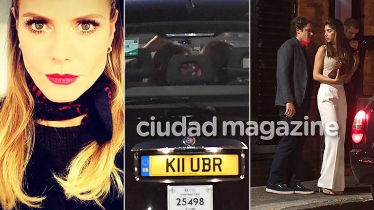 El novio millonario de Heidi Klum, fotografiado in fraganti a los besos con una morocha en un taxi. (Foto: Grosby Group)
