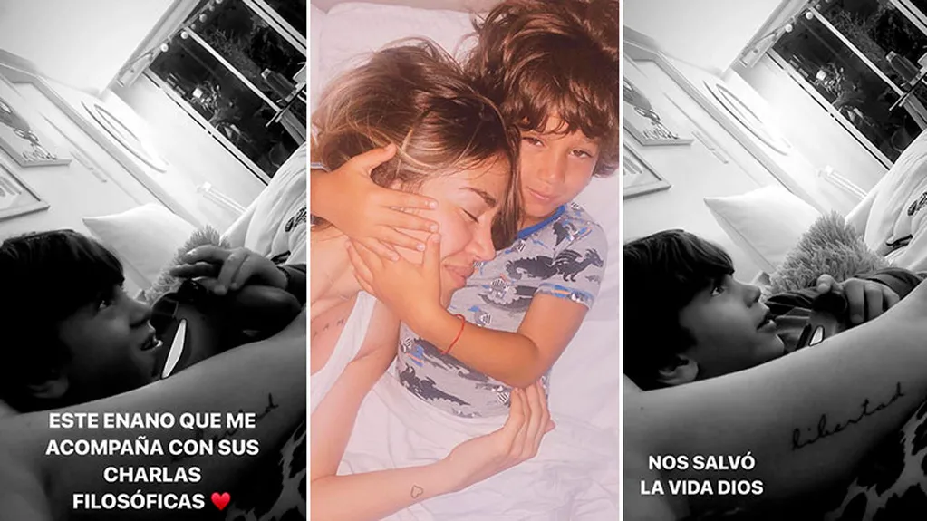 Jimena Barón reapareció en Instagram junto a su hijo, Momo, tras el escándalo de su afiche