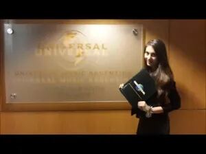 Alborn, la chica que despeinó a Susana: ¡firmó con Universal Publishing!