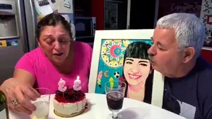 Conmovedor video de Tití Fernández y su esposa, quebrada en llanto, en el día que su hija cumpliría 33 años