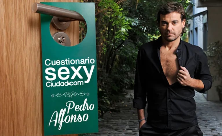 Pedro Alfonso contestó las preguntas del Cuestionario Sexy de Ciudad.com. (Foto: Ciudad.com)