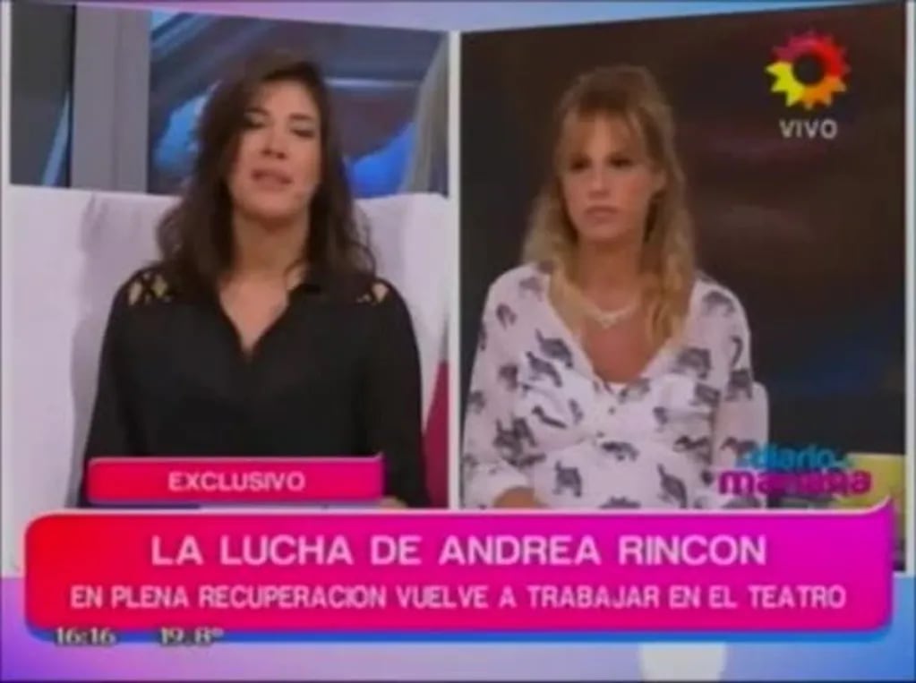 Andrea Rincón opinó sobre la recaída de María Eugenia Ritó