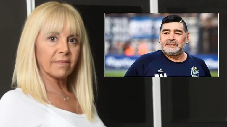 Conmovedor posteo de Claudia Villafañe dedicado a Diego Maradona tras su muerte