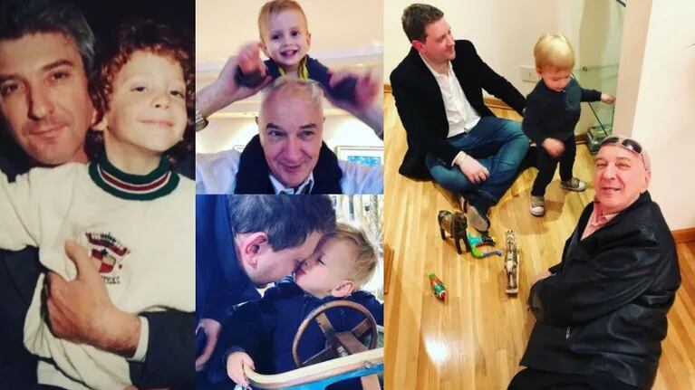 Conmovedor posteo de Jonatan Viale a casi una semana de la muerte de su papá (Fotos: Instagram)