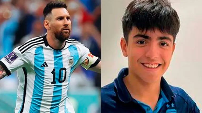 Mundial Qatar 2022: Lionel Messi le regaló al hijo del Kun Agüero una prenda muy especial que usó ante Croacia