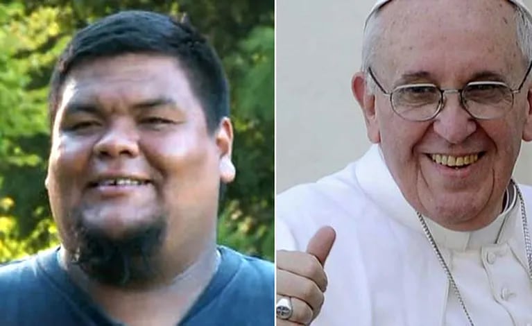 Oscar Fernández, ex participante de MasterChef, contó cómo conoció a Bergoglio (Fotos: Web). 