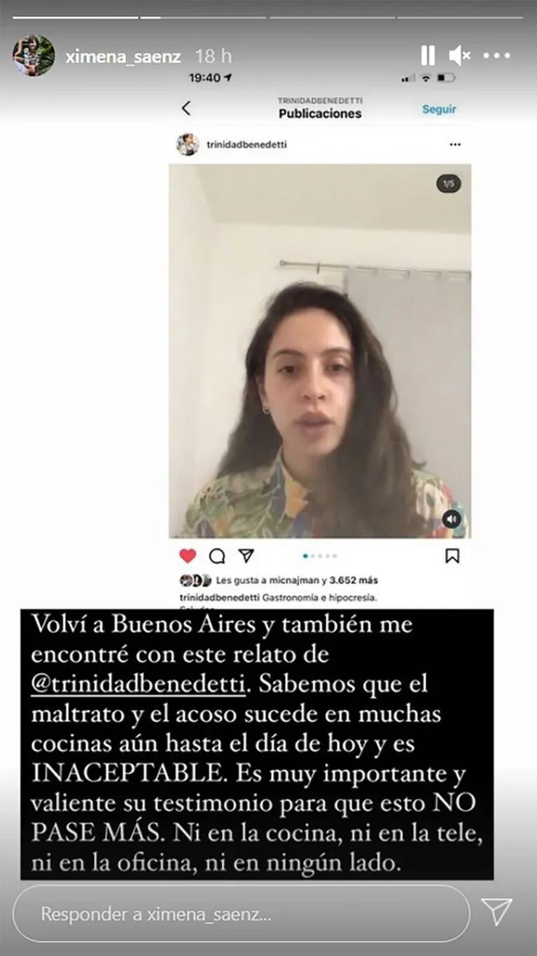 Una joven pastelera denunció en redes al chef Pablo Massey por acoso sexual: el apoyo de reconocidas cocineras