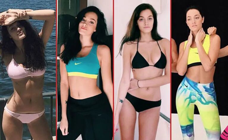 Oriana Sabatini, súper sexy en bikini y con look deportivo. (Foto: Instagram)