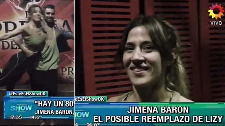 Bailando 2015: Jimena Barón reemplazará a Lizy Tagliani