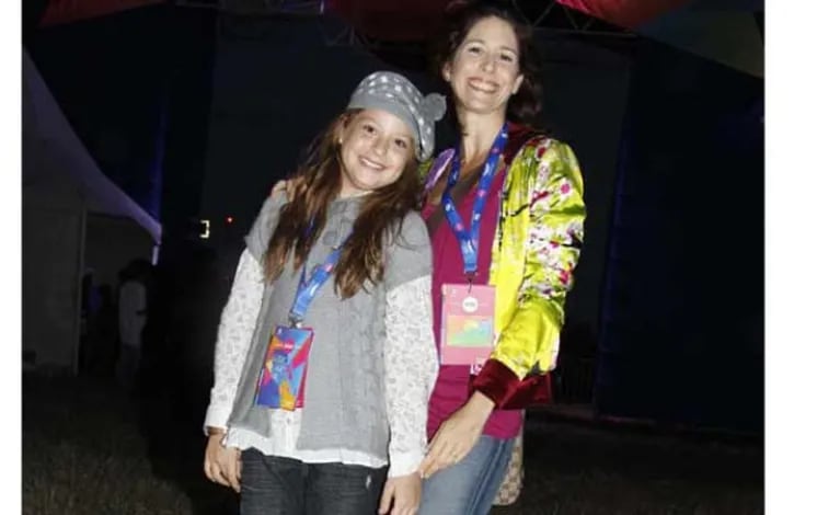 Laura Novoa fue con su hija a ver a Shakira (Foto: Personal)
