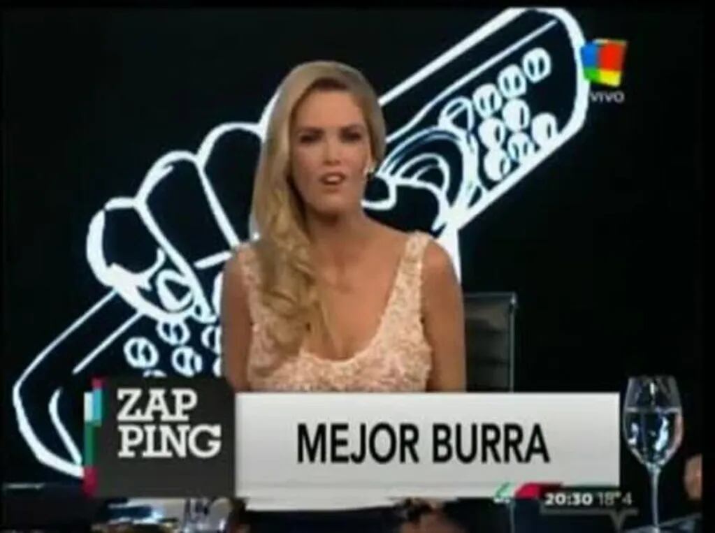 Zapping premió a Connie Ansaldi como la Mejor Burra y la panelista disparó contra Viviana Canosa