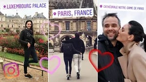 ¡Amor en París! Las fotos del romántico viaje de Luciana Aymar y Fernando González