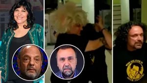La Negra Vernaci parodió con humor la escandalosa pelea a las trompadas de Baby Etchecopar y Roberto Navarro