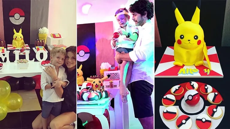 Las tiernas fotos y decoración del cumpleaños del hijo de Mariano Martínez y Juliana Giambroni (Foto: Instagram)