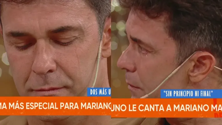 Mariano Martínez rompió en llanto en vivo al hablar de sus hijos: "Lo que más me hace feliz"