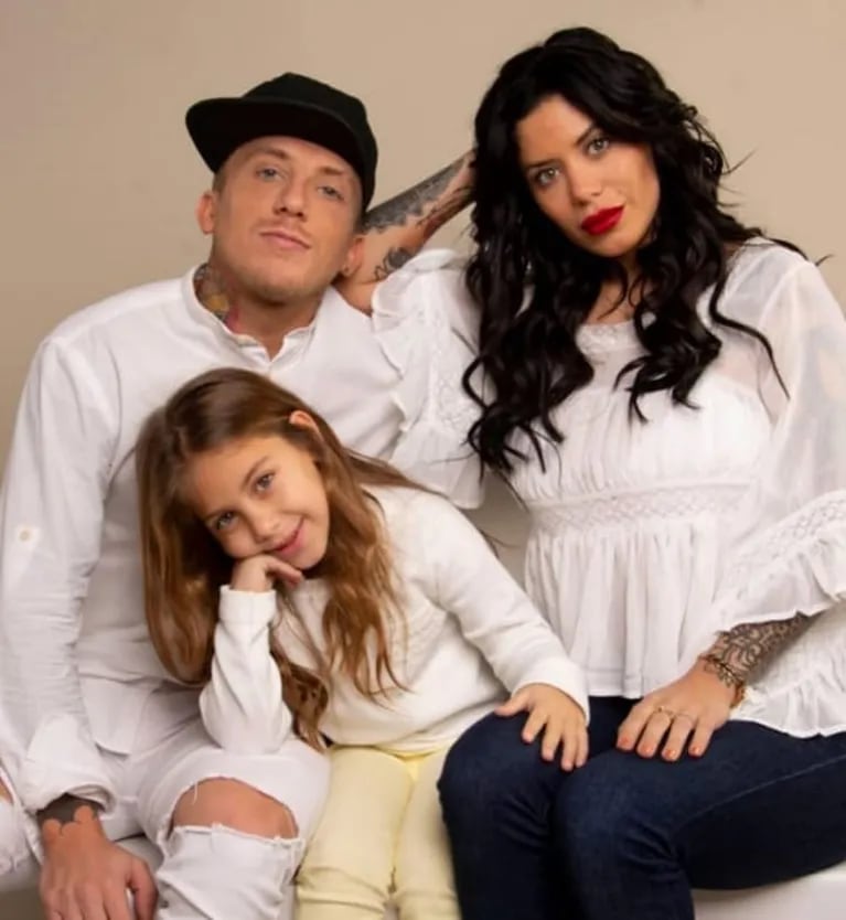 La tierna producción familiar del Polaco junto a Valeria Aquino y su hija Alma: "Estamos felices"