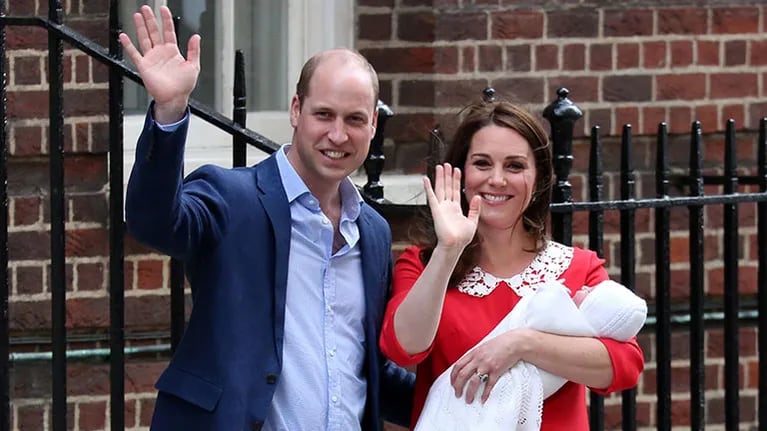 Kate Middleton dio a luz a un bebé varón. (Foto: AFP)