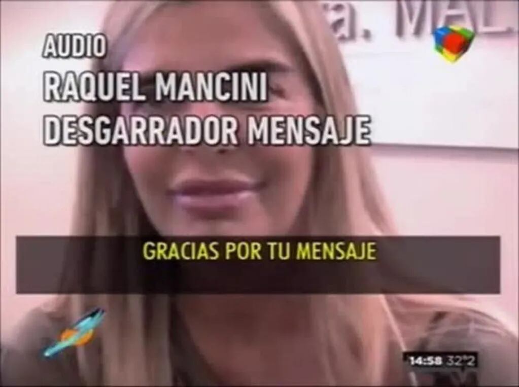 Raquel Mancini y su pelea mediática con Nazarena Vélez por Fabián Rodríguez