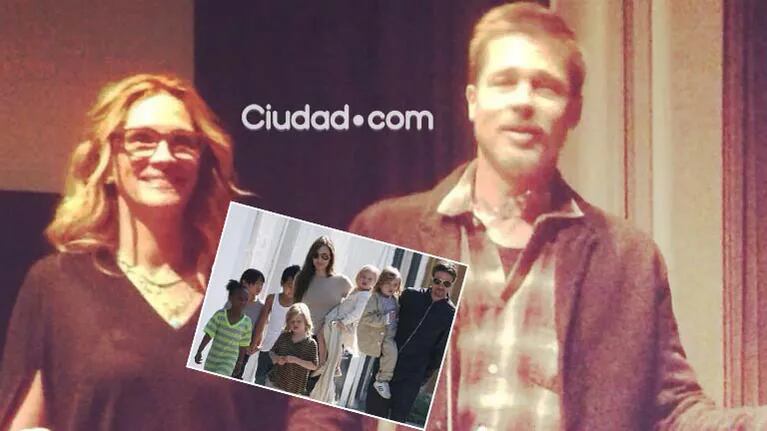 El aspecto de Brad Pitt luego de que Angelina Jolie le ganara la custodia de sus hijos (Foto: Ciudad.com y Web)