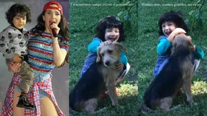 Natalia Oreiro y un profundo mensaje al ver a su hijo acariciando a su perro: "¿En qué momento perdimos esa dulzura?"