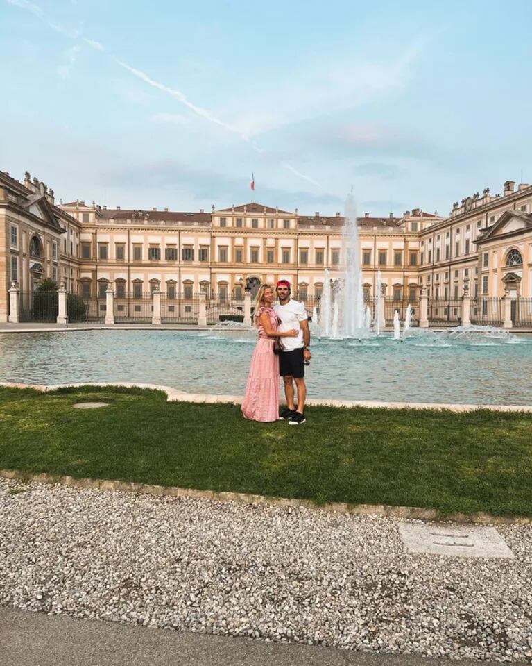 Nicole Neumann viajó a Italia con Manu Urcera: las fotos del apasionado viaje en pareja