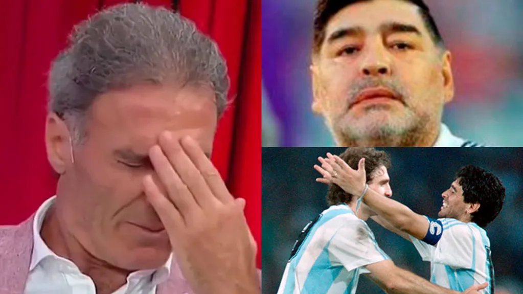 Oscar Ruggeri se enteró en vivo de la muerte de Diego Maradona