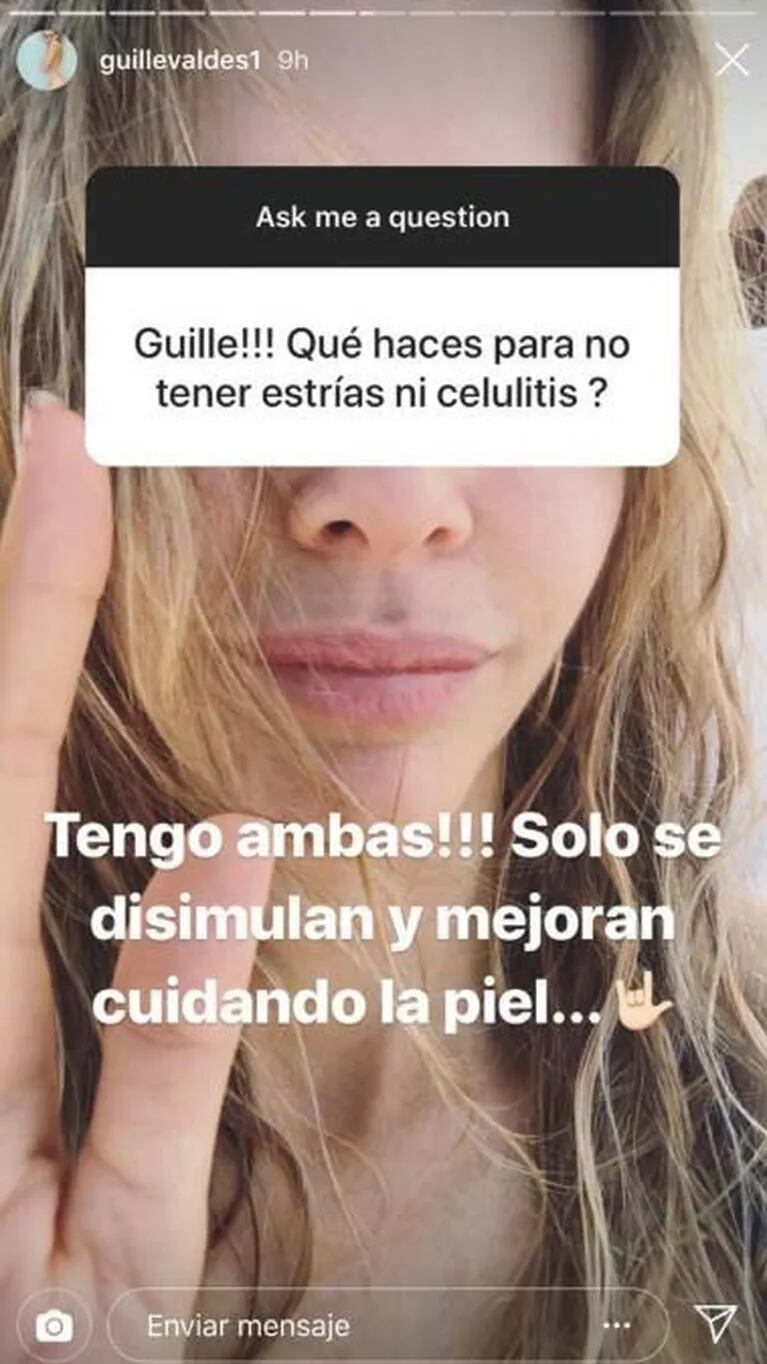 El sincericidio de Guillermina Valdés cuando le preguntaron cómo combatir la celulitis