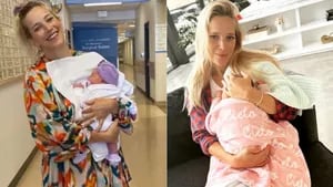 Dulce posteo de Luisana Lopilato a su beba a una semana de su nacimiento (Fotos: Instagram)