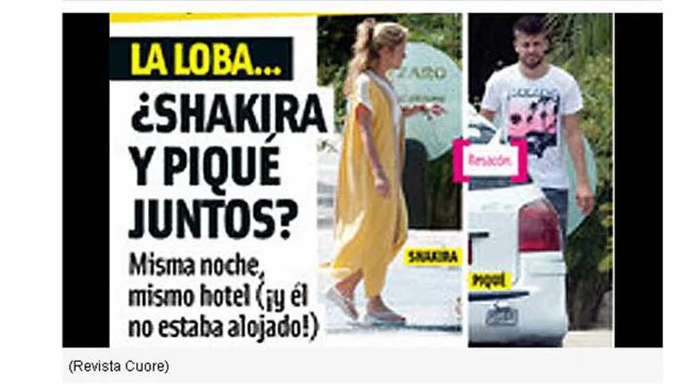 Shakira y Gerard Piqué, juntos en un hotel en Ibiza