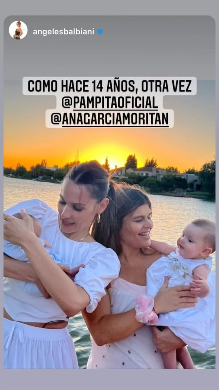 Pampita bautizó a su hija Ana y compartió las imágenes de la ceremonia: "Fue de película"