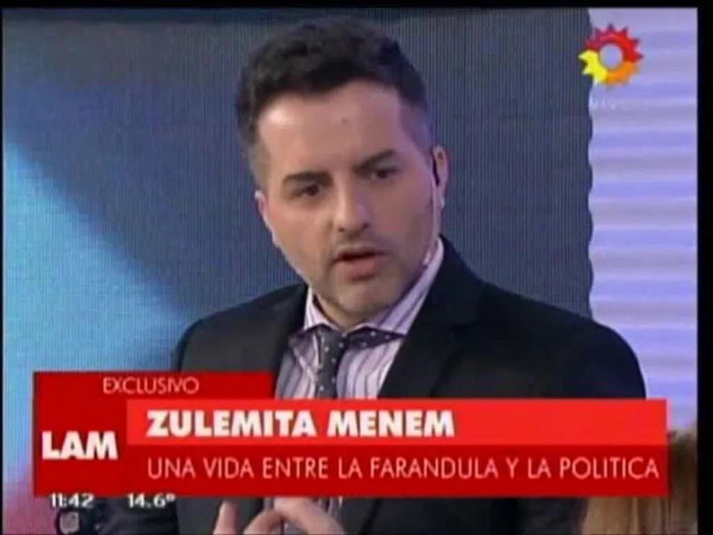 Zulemita Menem y un comentario íntimo sobre Diego Latorre, frente a Yanina 