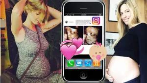 Rocío Guirao Díaz mostró la ecografía de su bebé. Foto: Instagram.