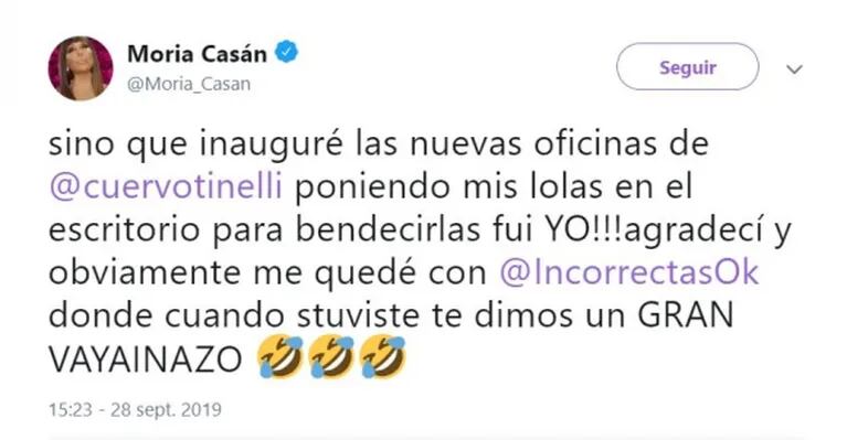 Moria Casán, implacable con Aníbal Pachano: lo calificó de "misógino" y "mentiroso serial"