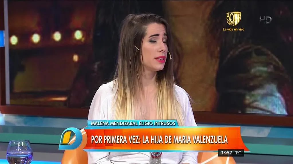Malena habló de la salud de María Valenzuela