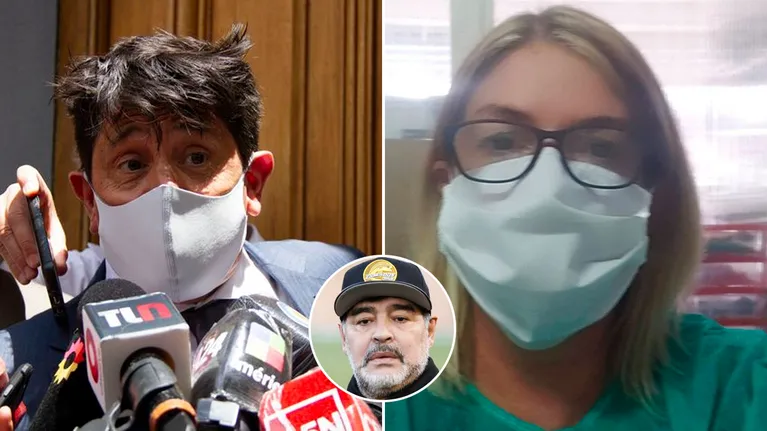 Mariana Lestelle cruzó en vivo al abogado de la enfermera de Diego Maradona: "¡Usted saca conjeturas sin una autopsia!"