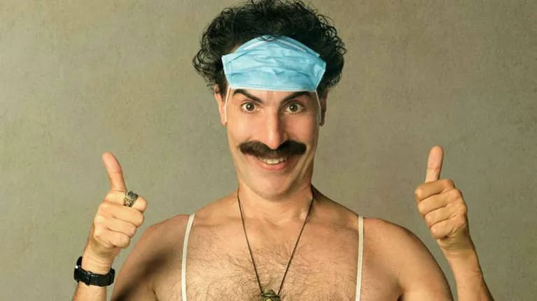 La secuela de Borat rompe el récord mundial por su extenso título en la historia de los Oscar