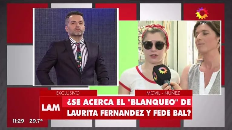 Laurita Fernández explicó por qué no quiere besar a Federico Bal en el Bailando
