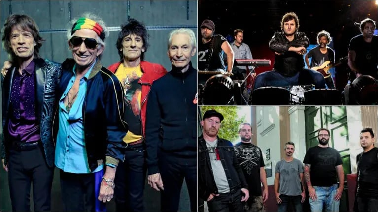 Ciro y los Persas y La Beriso serán los teloneros de los Rolling Stones en Argentina. Foto: Web